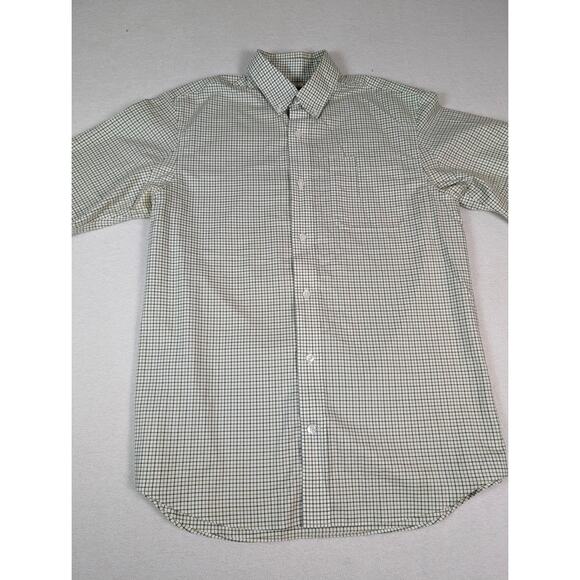 Duluth Trading Company Short Sleeve‎ 100% Cotton Button Down Men's Shirt Medium - Picture 1 of 5